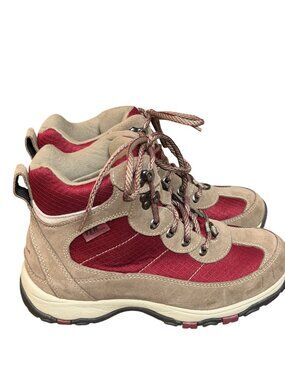 LL Bean Womens Tek 2.5 Primaloft Hiking Boot Brown Suede Waterproof  8.5M 296491